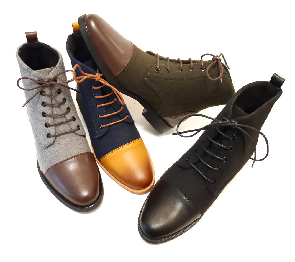 Toe Camp The Traveler's Toecaps in Forest Green and Dark Brown – Tomboy Toes